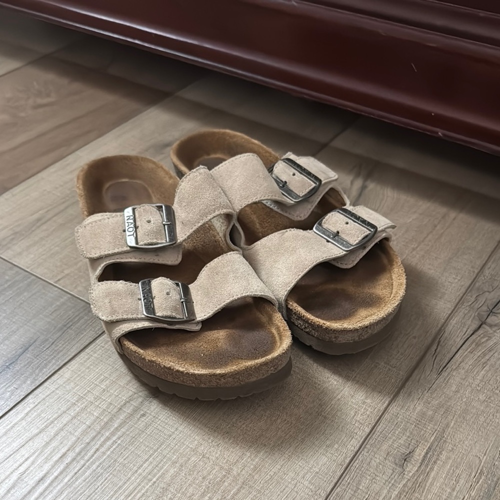 Naot Santa Barbara Stone Suede